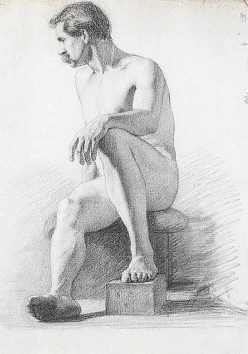 Adrian Scott Stokes - Studio di nudo accademico